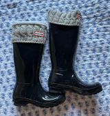 Hunter Tall Boots Black Photo 0