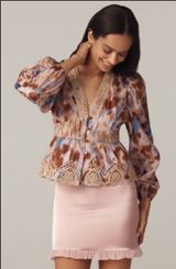 Anthropologie Blouse Small Photo 0