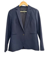 J.Crew Parke Blazer Navy Blue Italian Wool Jacket Womens 2 Business Casual Work Photo 0