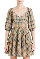 ANTHROPOLOGIE Drew plaid dress size small‎ Photo 0