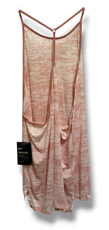 Nike Breathe Dri-FIT Open Back Training Tank Pink Space Dye XL NWT Photo 0