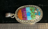 Vibrant Rainbow of Spiny Oyster,Purple Mohave,Turquoise,Green Mohave,Gold Dahlia Photo 0