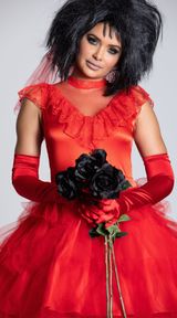 NEW Leg Avenue Sexy Beetle Bride Lydia Costume Size Small Photo 0