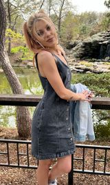 Levi’s Denim Dress Button-Up Photo 0
