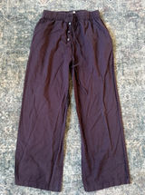 Nigel Preston for Free People Wide Leg Drawstring Pants brown Small Photo 0