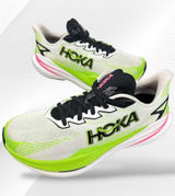 Hoka Mach X 3 Womens Running Shoes Lime Green White Pink 1168721 WNL US 8B Photo 0