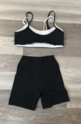 Liason the Label Workout Set Never Worn Black Photo 0