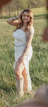 Lane 201 Lace white dress Photo 0
