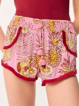 Poupette St Barth Small NEW Boxer Lulu Pink Karibia Lounge Tropical Resort Photo 0