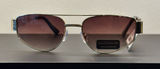 House of Harlow 1960 Gold Frame with Brown Gradient Lenses Women's Sunglasses Photo 0