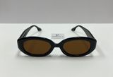 Retro oval sunglasses /90s brown oval sunglasses Photo 0