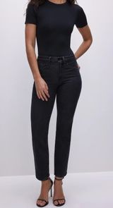High Rise Straight Jeans Photo 0
