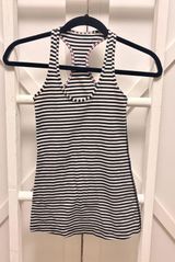 super cute striped lululemon hip length tank top! Photo 0
