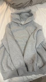 Aritzia Xs grey hoodie. Sweat fleece Photo 0