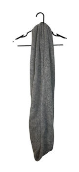 Abercrombie & Fitch Gray Wool Blend Loose Knit Scarf Women OS Photo 0