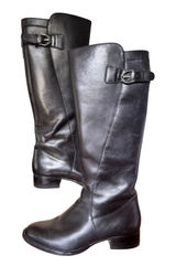 Ariat Womens Black Leather Knee High Equestrian Riding Boots 10008782 Size 8B Photo 0