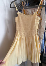 Yellow Romper Dress PacSun Photo 0