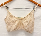Kimchi Blue‎ Cream Cottagecore Tank Top Small Fairy Tinkerbell Photo 0