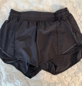 Black Lululemon Shorts 4" Hotty Hot Photo 0