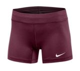 Nike Maroon 5” Performance Game Volleyball Shorts Size Large Photo 0