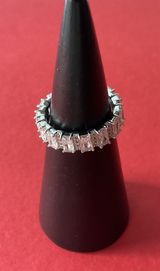 Bomb Party RBP5870 “The Sterling Club” Cubic Zirconia on .925 SSS Sz 7 Ring NWT Photo 0