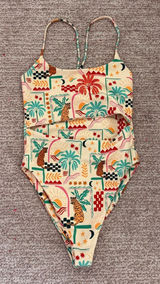 Skatie Santorini Malibu Ibiza One‎ Piece Swimsuit Summer Spring Brazil Swim Photo 0