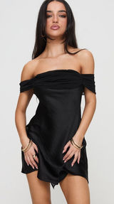 Princess Polly Adoration Mini Dress Black Homecoming Formal Prom Hoco Photo 0