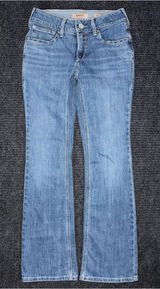 Ariat Perfect Rise Naz Boot Cut Blue Jeans Sz 26 R 10058919 Cowgirl Western EUC Photo 0