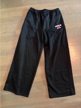 White fox boutique Club 14 Cassie cherry sport logo black Wide Leg Sweatpants ❤️ Photo 0
