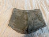 camo shorts low rise Green Photo 0
