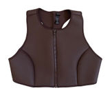 SKIMS Rubberized Scuba Swim High Neck Bikini Top Cocoa 2X Womens‎ Plus Size Photo 0