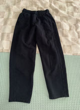 Lululemon Scuba Mid-Rise Tapered Pant 7/8 Length Black XXS LW5HAWS Photo 0