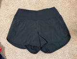 Black Lululemon Shorts Speed 4" Photo 0