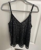 Abercrombie and Finch extra small sparkly black top Photo 0
