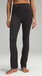 Lululemon Align High Rise Mini Flare Pants Size 6 Black Yoga Athletic Lounge Gym Photo 0