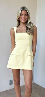Amanda Uprichard Bethany Skort Romper Photo 0