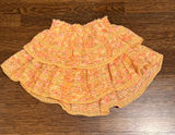 Aerie Peach Orange Mini Ruffle Skirt Photo 0