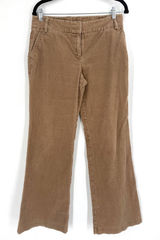 J.Crew Corduroy Trousers Women Tan Brown Y2K flare Leg Pants Style Preppy Photo 0