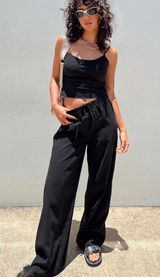 Princess Polly Set Two-Piece Black Photo 0