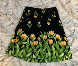 Kathie Lee vintage 90s floral midi skirt Photo 0