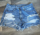 American Eagle Outfitters Shorts Denim High-Rise Photo 0