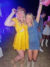 Denim Mini Dress Photo 0