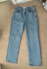 Abercrombie High-Rise 90s Relaxed Curve Love Jeans Photo 0