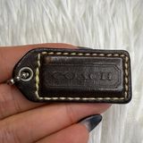1.5" y2k COACH Fob Bag Charm Hang tag Hangtag Photo 0