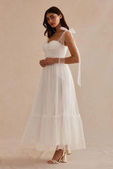 Birdy Grey White Dress Photo 0