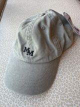 MM Embroidered Baseball Cap Light Olive Green by ADAMS Photo 0