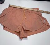 FP Movement by Free People Burnt Apricot Tie-Waist Athletic Shorts Sz XL NWOT Photo 0