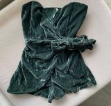 Velvet Romper Strapless NWT Photo 0