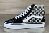 Womens Black/White Z 20 Vans Oldskool Hi top canvas skate shoes size 5.5 Photo 0