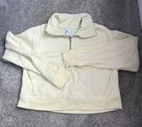All in Motion Cropped Quarter Zip  Photo 0
